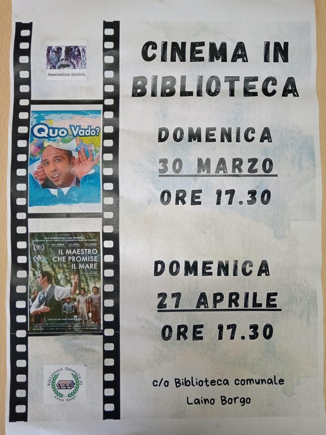 Due serate cinema